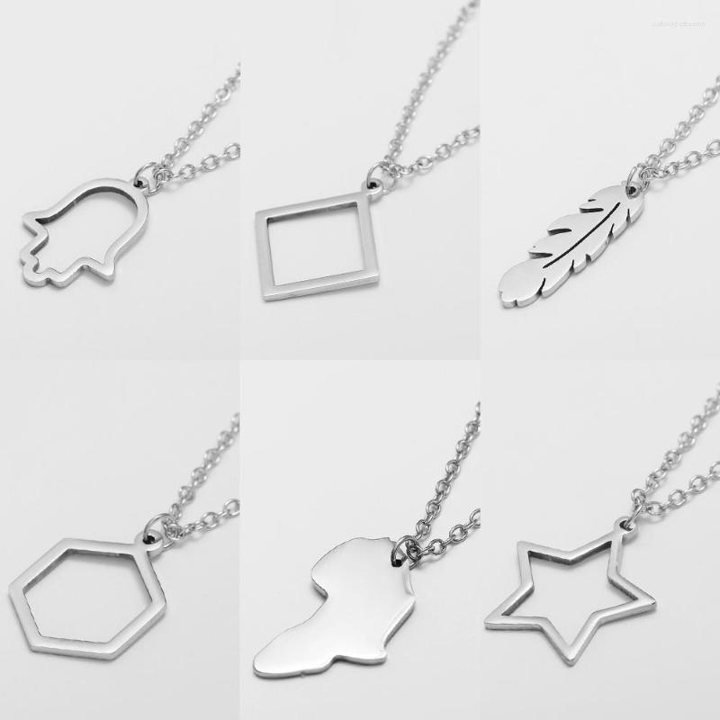 Pendant Necklaces African Map For Men & Women Stainless Steel Star Compass Feather Peace Bar Fatima Necklace
Pendant Necklaces African Map For Men & Women Stainless Steel Star Compass Feather Peace Bar Fatima Necklace