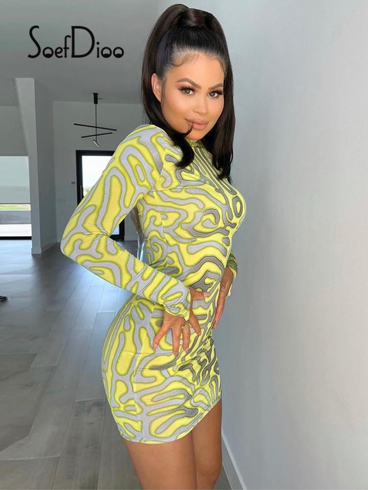 Casual Dresses Soefdioo Printed Long Sleeve Bodycon Mini Y2k Dress Women Fashion Street Style Clothes Fall 2023 Elegant Party Night Club Out, Yellow
Casual Dresses Soefdioo Printed Long Sleeve Bodycon Mini Y2k Dress Women Fashion Street Style Clothes Fall 2023 Elegant Party Night Club Out, Yellow