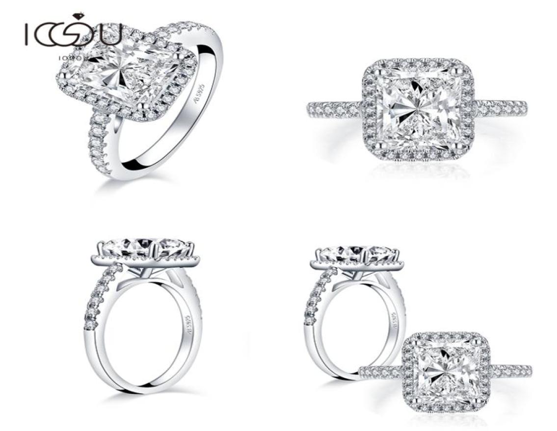 IOGOU 925 Sterling Silver 4 Carats Radiant Engagement Halo for Women Sona Simulated Diamond Anniversary Wedding Band Ring7311695
IOGOU 925 Sterling Silver 4 Carats Radiant Engagement Halo for Women Sona Simulated Diamond Anniversary Wedding Band Ring7311695