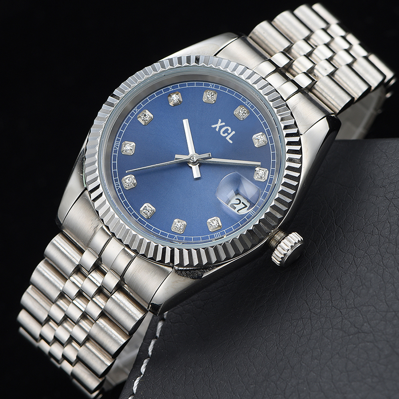 Men's automatic mechanical watch 36/41MM 904L all stainless steel watches Women's 28/31 quartz battery super luminous sapphire waterproof wristwatch montre de luxe, Al0016
Men's automatic mechanical watch 36/41MM 904L all stainless steel watches Women's 28/31 quartz battery super luminous sapphire waterproof wristwatch montre de luxe, Al0016