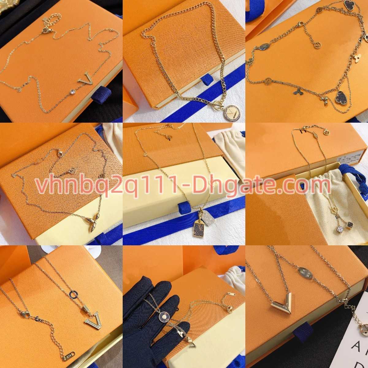 20 Style Luxury Designer Pendant Necklaces Designers Stainless Steel Plated Faux Leather Letter For Women Wedding Jewelry
20 Style Luxury Designer Pendant Necklaces Designers Stainless Steel Plated Faux Leather Letter For Women Wedding Jewelry