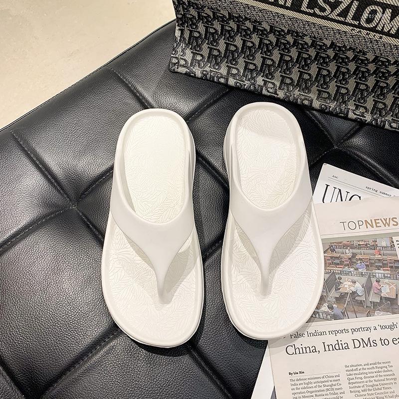Slippers 2023 EVA Flip Flops For Women Summer Soft Bottom Thick Slope Couple Beach Shoes Pinch Sandals, White
Slippers 2023 EVA Flip Flops For Women Summer Soft Bottom Thick Slope Couple Beach Shoes Pinch Sandals, White