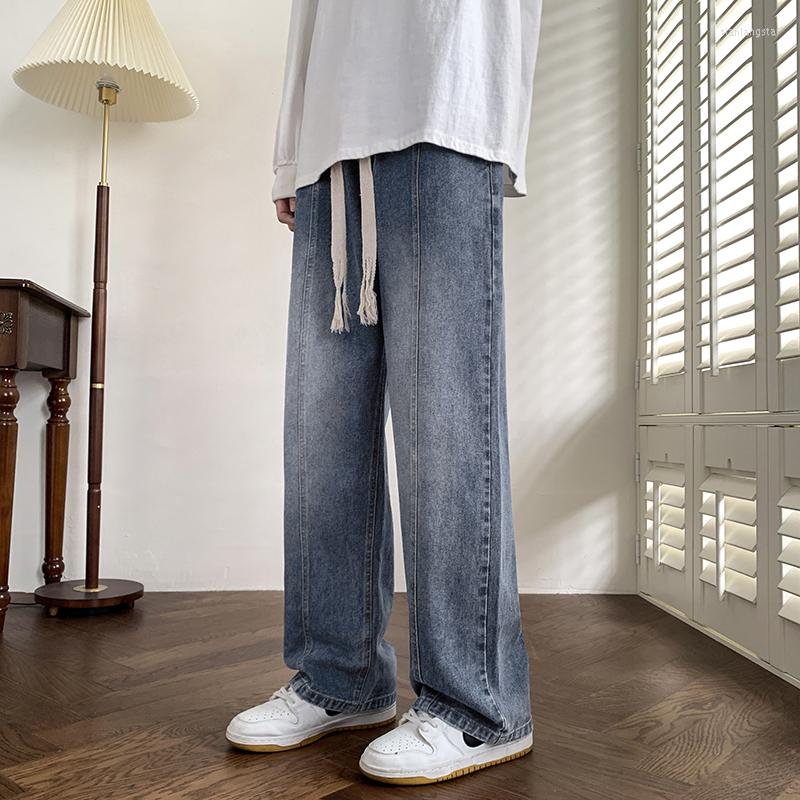 Men's Jeans Men Street Baggy Solid Washed Trousers Hip Hop Spring Drawstring Loose Pants Neutral Vintage Straight 2023 Y2K, Light blue
Men's Jeans Men Street Baggy Solid Washed Trousers Hip Hop Spring Drawstring Loose Pants Neutral Vintage Straight 2023 Y2K, Light blue