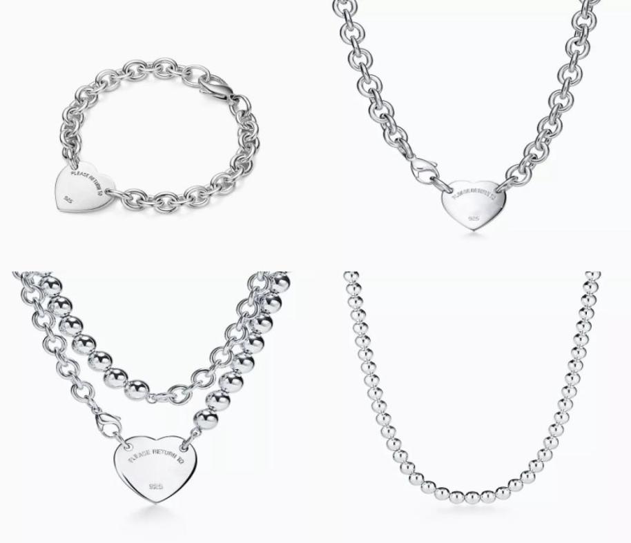T Designer heart pendant tag Necklace bracelet stud earrings Women Luxury Brand Jewelry Classic Fashion 925 sterlling silver rose 4157475
T Designer heart pendant tag Necklace bracelet stud earrings Women Luxury Brand Jewelry Classic Fashion 925 sterlling silver rose 4157475