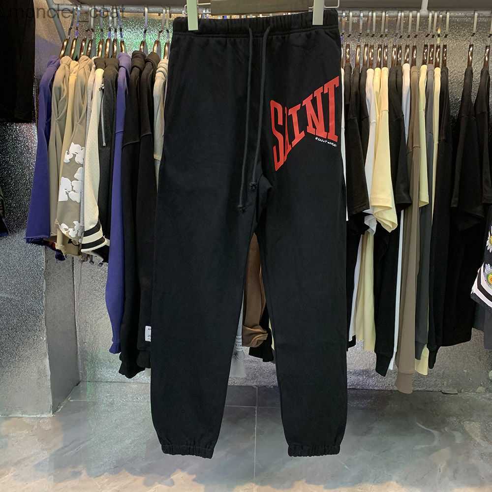 Men' Shorts American Fashion Brand Saint Michael Simple Printed Cotton Terry Casual Pants Leggings for Men Women in Autumn Winter, Black 7705
Men' Shorts American Fashion Brand Saint Michael Simple Printed Cotton Terry Casual Pants Leggings for Men Women in Autumn Winter, Black 7705