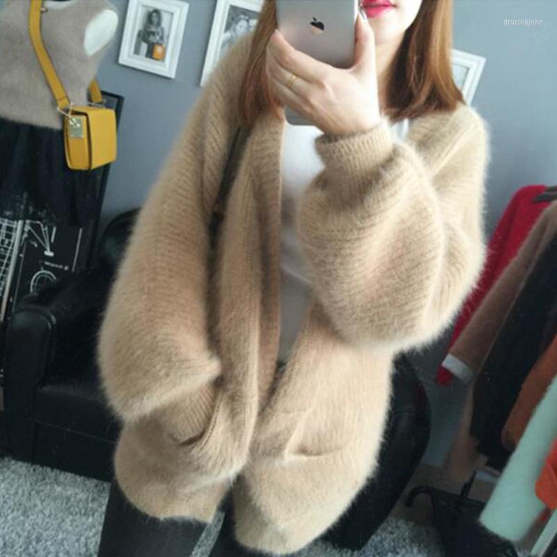 Women's Knits 2023 Tops Women Sweater Thick Autumn Natural Mink Cashmere Cardigans Customize Coats Oversize Drop Wsr543, 004
Women's Knits 2023 Tops Women Sweater Thick Autumn Natural Mink Cashmere Cardigans Customize Coats Oversize Drop Wsr543, 004