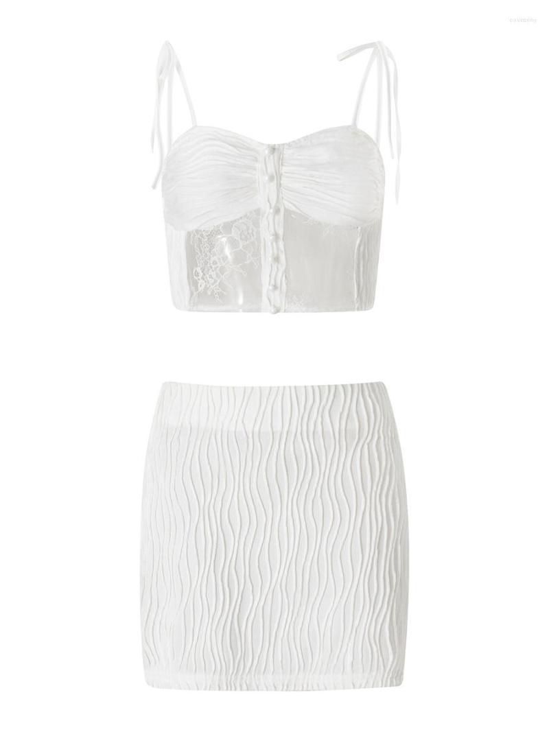 Skirts Scriardv Women Y2k Summer Outfits See-through Patchwork Camisole Solid Bodycon Mini Skirt Set Party Club Streetwear, White
Skirts Scriardv Women Y2k Summer Outfits See-through Patchwork Camisole Solid Bodycon Mini Skirt Set Party Club Streetwear, White