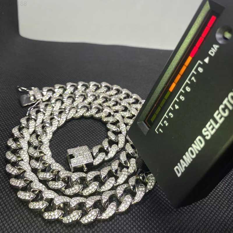Wholesale 2 Rows Stone Vvs Moissanite Iced Out Hip Hop Jewelry Chains Pass Diamond Tester 925 Silver Cuban Link Chain Moissanite
Wholesale 2 Rows Stone Vvs Moissanite Iced Out Hip Hop Jewelry Chains Pass Diamond Tester 925 Silver Cuban Link Chain Moissanite
