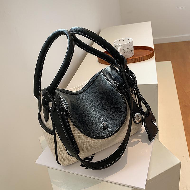 Evening Bags Fashion Casual Tote For Women Unique Designer Shoulder Bag Brand Crossbody Girls Panelled Canvas Handbags Sac, Black
Evening Bags Fashion Casual Tote For Women Unique Designer Shoulder Bag Brand Crossbody Girls Panelled Canvas Handbags Sac, Black