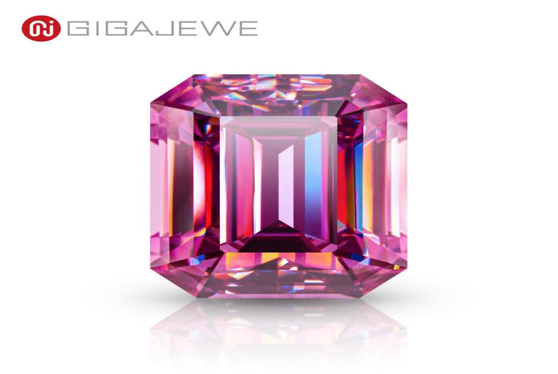 GIGAJEWE Pink Color Emerald cut VVS1 moissanite diamond 0812ct for jewelry making4175130
GIGAJEWE Pink Color Emerald cut VVS1 moissanite diamond 0812ct for jewelry making4175130