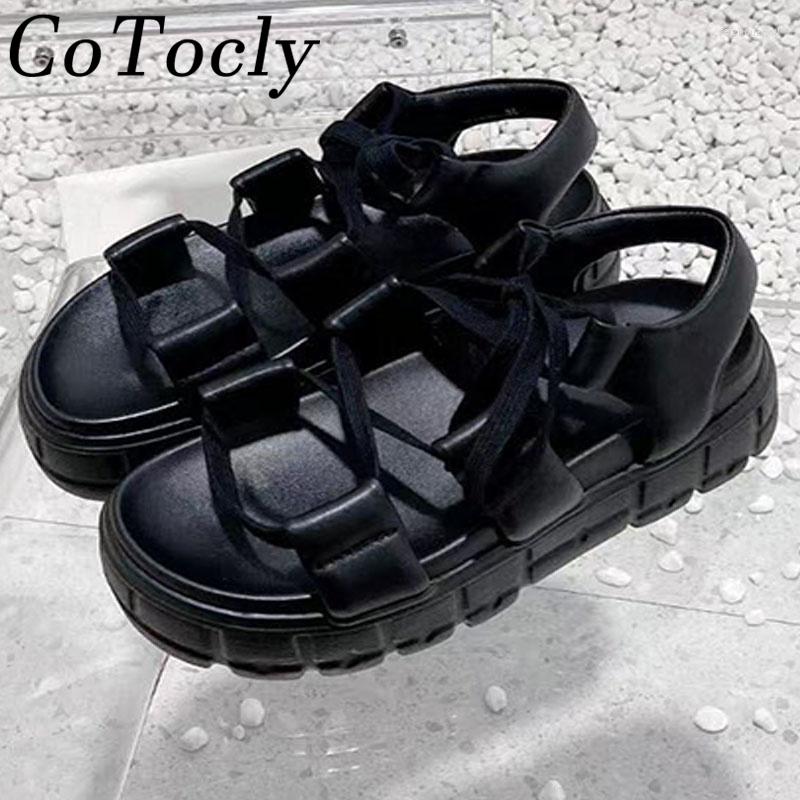 Sandals 2023 Lace Up Women's Summer Fashion Beach Women Round Toe Shoes Flat Slippers Mujer, As show
Sandals 2023 Lace Up Women's Summer Fashion Beach Women Round Toe Shoes Flat Slippers Mujer, As show
