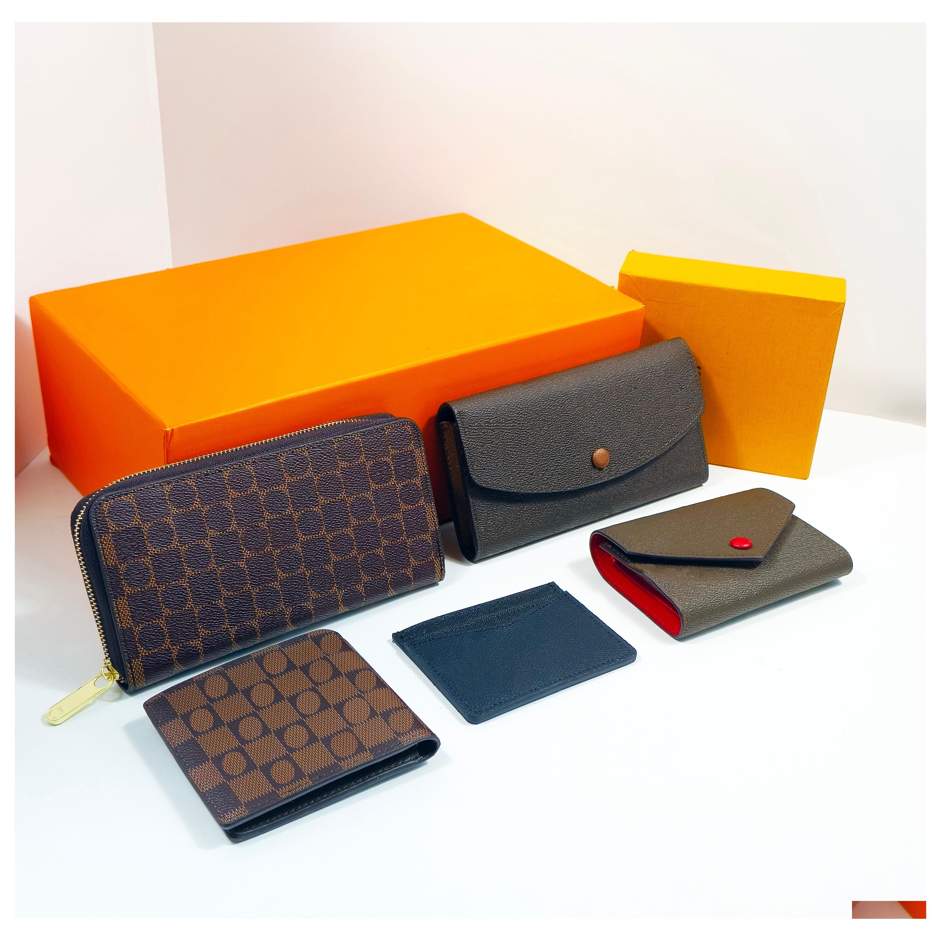 Wallets Fashion Black Empreinte Women Clutch Long Wallet Pu Leather Single Zipper Classic Corn Clip 60017 Card Holder Drop Delivery Dhq0D, #10 19x10cm
Wallets Fashion Black Empreinte Women Clutch Long Wallet Pu Leather Single Zipper Classic Corn Clip 60017 Card Holder Drop Delivery Dhq0D, #10 19x10cm