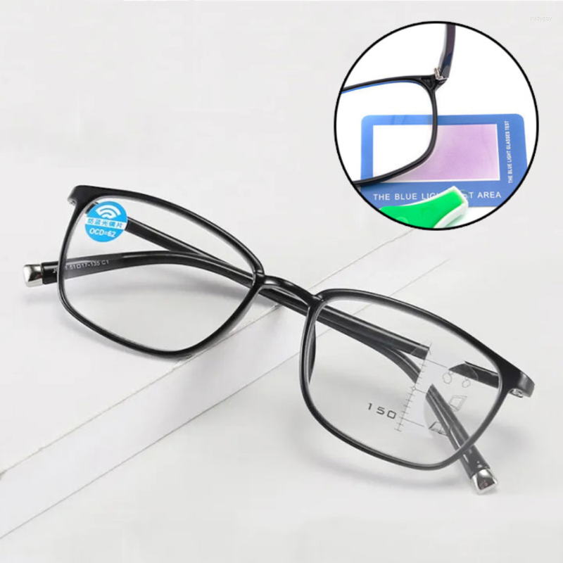 Sunglasses Bifocal Reading Glasses Men's Presbyopic Dual Purpose Black Frame Anti-blue Light Women
Sunglasses Bifocal Reading Glasses Men's Presbyopic Dual Purpose Black Frame Anti-blue Light Women