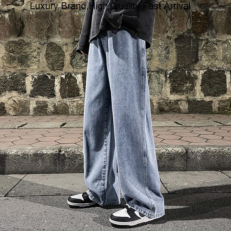 Men' Jeans Drawstring Mens Y2K Clothes Korean Casual Pants High Street Straight Wide Leg Trousers Baggy Streetwear For Men, Blue
Men' Jeans Drawstring Mens Y2K Clothes Korean Casual Pants High Street Straight Wide Leg Trousers Baggy Streetwear For Men, Blue