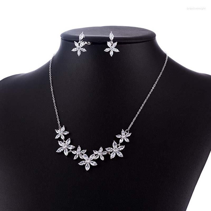 Necklace Earrings Set High Quality Cubic Zirconia & Bridal Fashion Sparkling Wedding Accessories For Women, Picture shown
Necklace Earrings Set High Quality Cubic Zirconia & Bridal Fashion Sparkling Wedding Accessories For Women, Picture shown