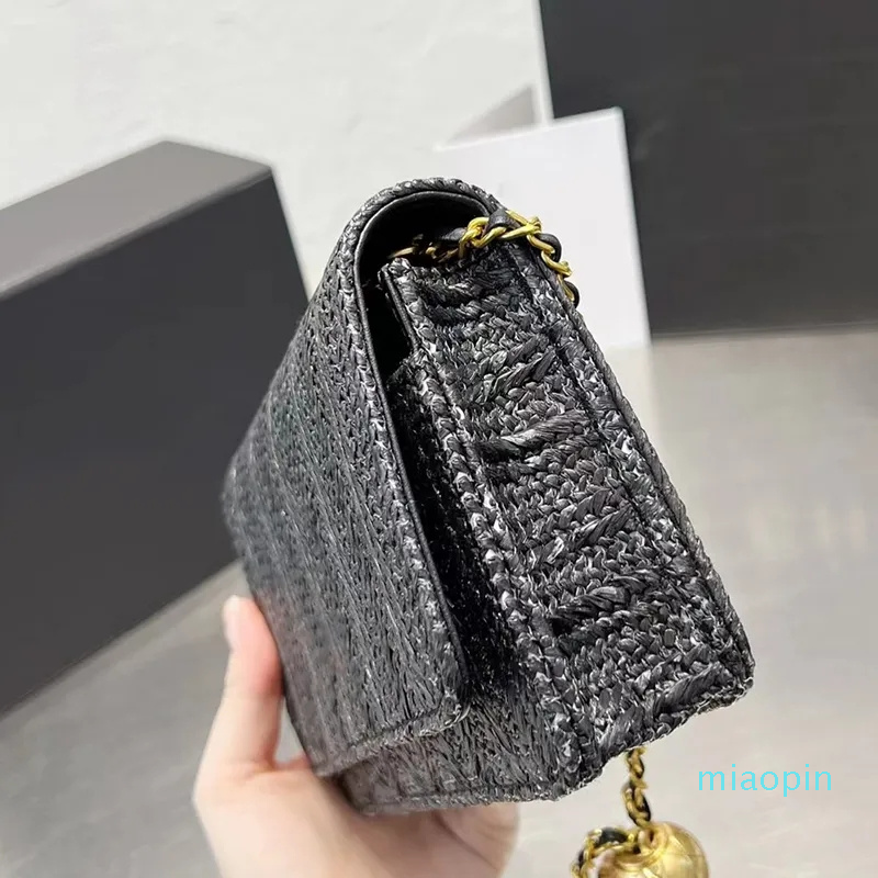2023-Designer Raffia Crossbody Shoulder Bag Women Luxurys Designers Bags France Paris Brand Mini Flap Handbags Lady Golden Ball Chain Strap Purse, Blue
2023-Designer Raffia Crossbody Shoulder Bag Women Luxurys Designers Bags France Paris Brand Mini Flap Handbags Lady Golden Ball Chain Strap Purse, Blue