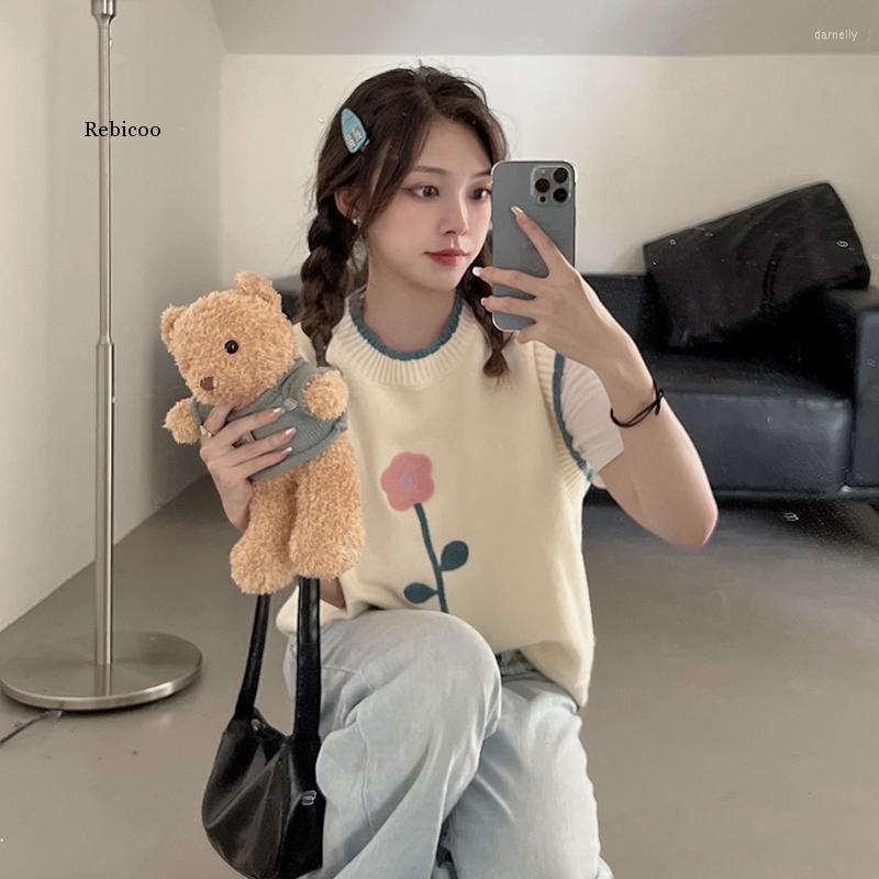Women's Sweaters Jacquard Knitted Vest Women Japanese Lazy Round Neck Sleeveless Pullover 2023 Autumn Contarst Color Overlap Sweater Ins, Black
Women's Sweaters Jacquard Knitted Vest Women Japanese Lazy Round Neck Sleeveless Pullover 2023 Autumn Contarst Color Overlap Sweater Ins, Black