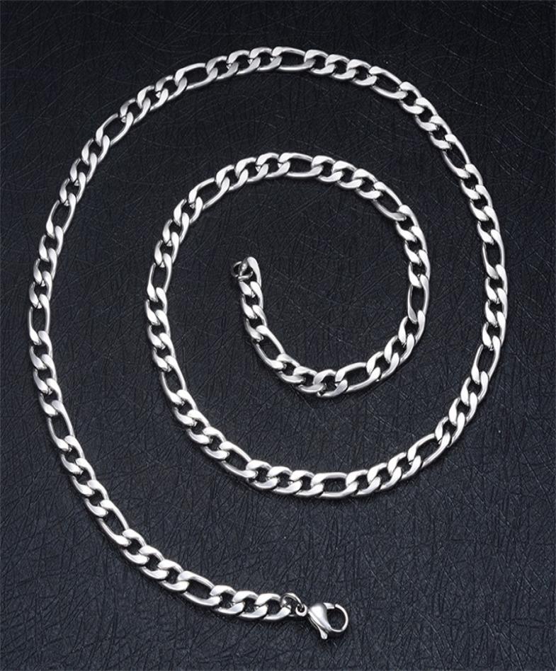 Factory Whole 4MM Stainless Steel Figaro Chain Necklace Length Fashion Cool Party Jewelry Top Quality 53 U23642438
Factory Whole 4MM Stainless Steel Figaro Chain Necklace Length Fashion Cool Party Jewelry Top Quality 53 U23642438