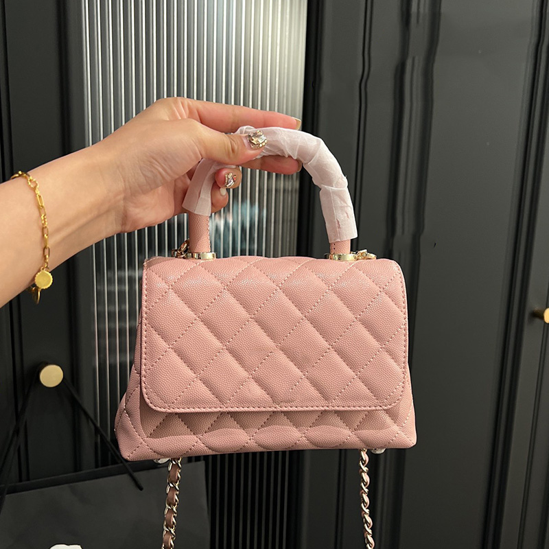 Womens Metallic Shiny Caviar Leather Totes Bags Top Handle Calfskin Multi Pchette Handbags Silver Metal Hardware Matelasse Crossbody Shoulder Purse 19X12CM, Box
Womens Metallic Shiny Caviar Leather Totes Bags Top Handle Calfskin Multi Pchette Handbags Silver Metal Hardware Matelasse Crossbody Shoulder Purse 19X12CM, Box