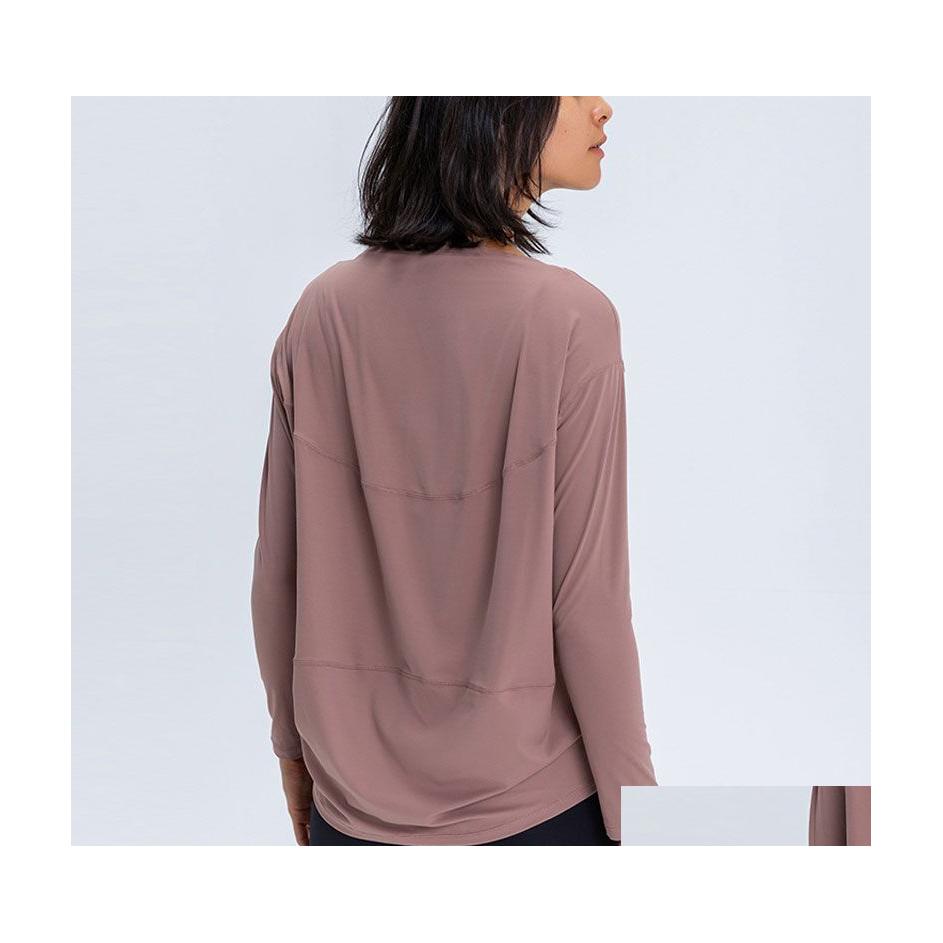 Yoga Outfit L88 Long Sleeve Shirt Women Sports Tops Fitness Shirts Bumering Length Sweatshirts Super Soft Relaxed Fit Autumn And Win Dhaja, Forest gray green
Yoga Outfit L88 Long Sleeve Shirt Women Sports Tops Fitness Shirts Bumering Length Sweatshirts Super Soft Relaxed Fit Autumn And Win Dhaja, Forest gray green