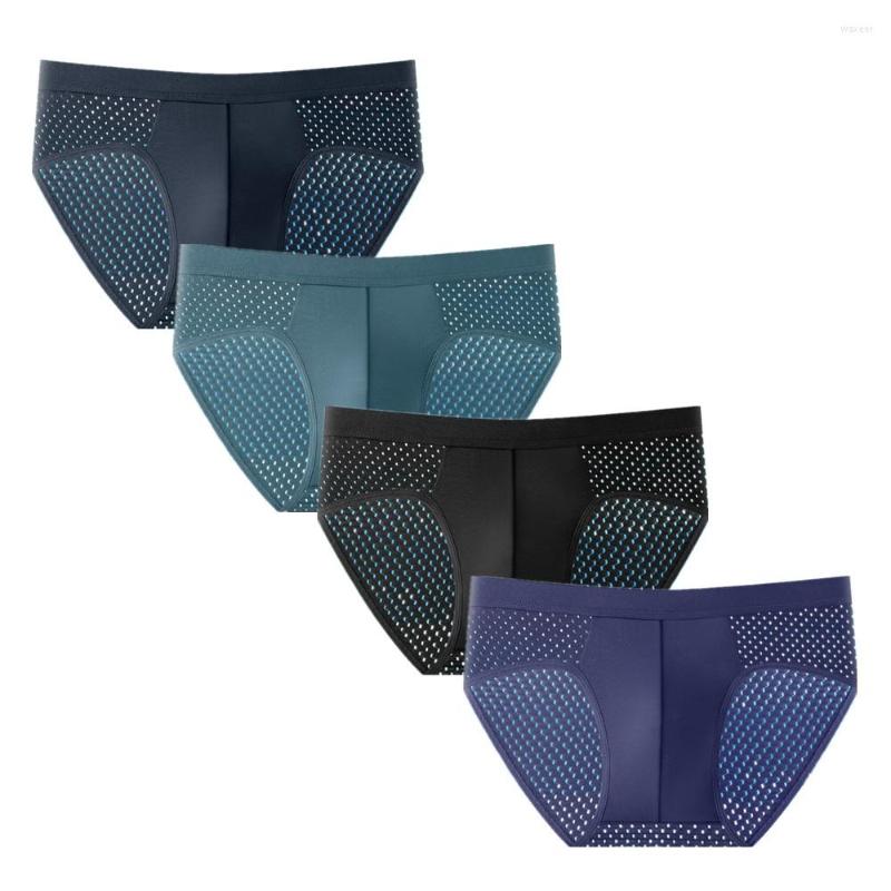Underpants Cool Down Ice Silk Big Men Briefs Bulge Convex Panties Sexy Solid Color Comfortable Underwear L//XXL/3XL/4XL, 1 pcs black
Underpants Cool Down Ice Silk Big Men Briefs Bulge Convex Panties Sexy Solid Color Comfortable Underwear L//XXL/3XL/4XL, 1 pcs black