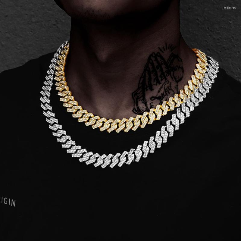 Chains Hip Hop Chain Necklace 15mm Heavy Rhombus Cuban Iced Out Bling Fashion Jewelry For Men Gift
Chains Hip Hop Chain Necklace 15mm Heavy Rhombus Cuban Iced Out Bling Fashion Jewelry For Men Gift