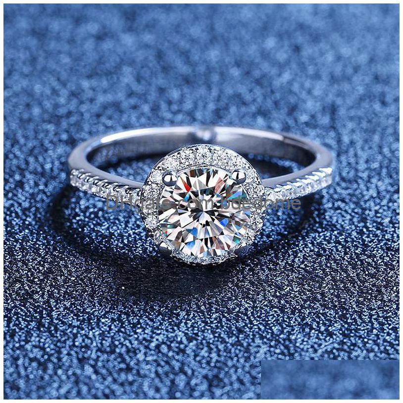 Rings Aeteey 053Ct D Color Real Diamond Round Ring Pure 925 Sterling Sier For Women Fine Jewelry Ri020 230330 Drop Delivery Dhev6
Rings Aeteey 053Ct D Color Real Diamond Round Ring Pure 925 Sterling Sier For Women Fine Jewelry Ri020 230330 Drop Delivery Dhev6