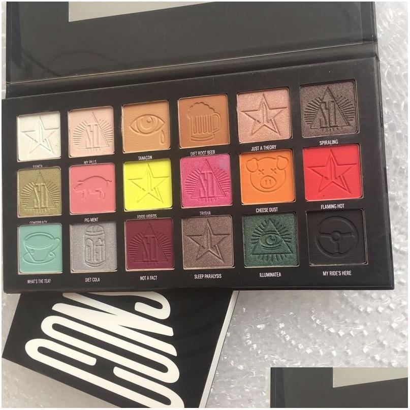 Eye Shadow Maquillage Brand Make Up Plalette Consp Iracy 18Colors Eyeshadow Drop Delivery Health Beauty Makeup Eyes Dh2Iz, Multi
Eye Shadow Maquillage Brand Make Up Plalette Consp Iracy 18Colors Eyeshadow Drop Delivery Health Beauty Makeup Eyes Dh2Iz, Multi