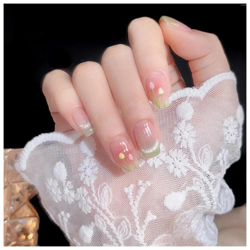 False Nails Pink Square Glossy Fake Gentle Exquisite Static For Nail Art Beginners Practice, Glue models
False Nails Pink Square Glossy Fake Gentle Exquisite Static For Nail Art Beginners Practice, Glue models