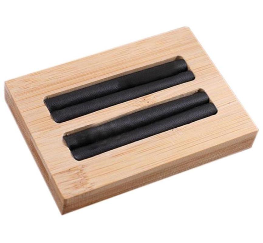 Jewelry Pouches Bags Velvet Ring Display Stand Mini Bamboo01254449