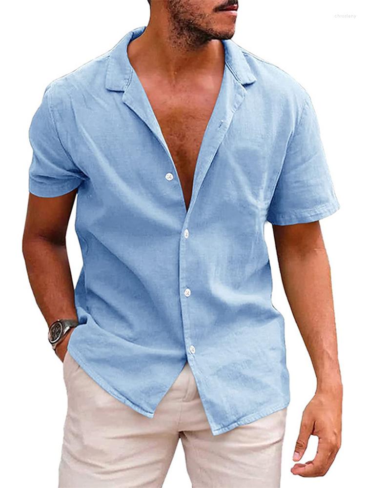 Men' Casual Shirts 2023 Summer Polo Solid Short Sleeve Shirt Button Large Men' Cotton Linen Beach Party Cool Top
Men' Casual Shirts 2023 Summer Polo Solid Short Sleeve Shirt Button Large Men' Cotton Linen Beach Party Cool Top
