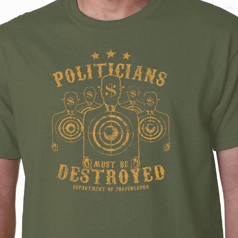 Men's T Shirts 2023 Cool Politicians Must Be Destroyed Tshirt POLITICS POLITICAL QUOTE GEEK FUNNY SLOGAN Tee, Notprint
Men's T Shirts 2023 Cool Politicians Must Be Destroyed Tshirt POLITICS POLITICAL QUOTE GEEK FUNNY SLOGAN Tee, Notprint