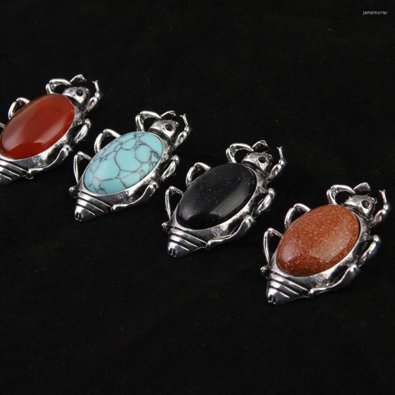 Charms Natural Shell Semi-Precious Stone Pendant Insect Shape Alloy Interface Holder Pendants Woman Fashion Jewelry DIY Charm Necklaces
Charms Natural Shell Semi-Precious Stone Pendant Insect Shape Alloy Interface Holder Pendants Woman Fashion Jewelry DIY Charm Necklaces
