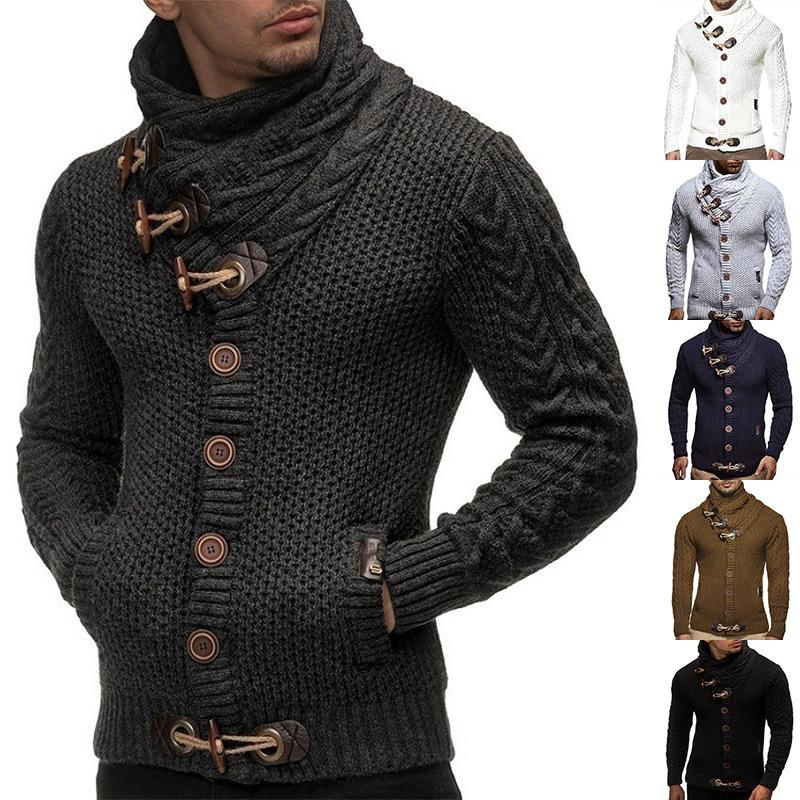 Men's Sweaters Casual Mens Sweater 2023 Autumn Winter Single Breasted Knitwear Long Sleeved Oversized Turtleneck Fashion Male Tops, Black
Men's Sweaters Casual Mens Sweater 2023 Autumn Winter Single Breasted Knitwear Long Sleeved Oversized Turtleneck Fashion Male Tops, Black