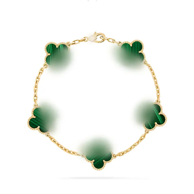 Diamond Four Leaf Grass Bracelet Tennis Bracelet Female Designer Men's Bracelet 18 Silver Plated Luxury Jewelry Valentine's Day Gift
Diamond Four Leaf Grass Bracelet Tennis Bracelet Female Designer Men's Bracelet 18 Silver Plated Luxury Jewelry Valentine's Day Gift