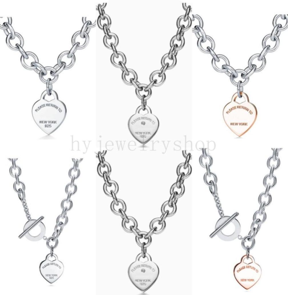 T designer heart tag pendant Necklace bracelet stud earrings 925 sterlling silver jewelry Female women Design Luxury Wedding Party4281453
T designer heart tag pendant Necklace bracelet stud earrings 925 sterlling silver jewelry Female women Design Luxury Wedding Party4281453