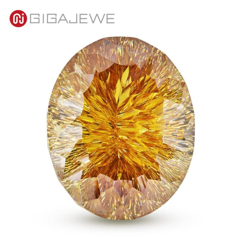 GIGAJEWE Golden Color Oval VVS1 moissanite Demon Eye Cut Handmade Loose Diamond Test Passed Gemstone For Jewelry Making1762226
GIGAJEWE Golden Color Oval VVS1 moissanite Demon Eye Cut Handmade Loose Diamond Test Passed Gemstone For Jewelry Making1762226
