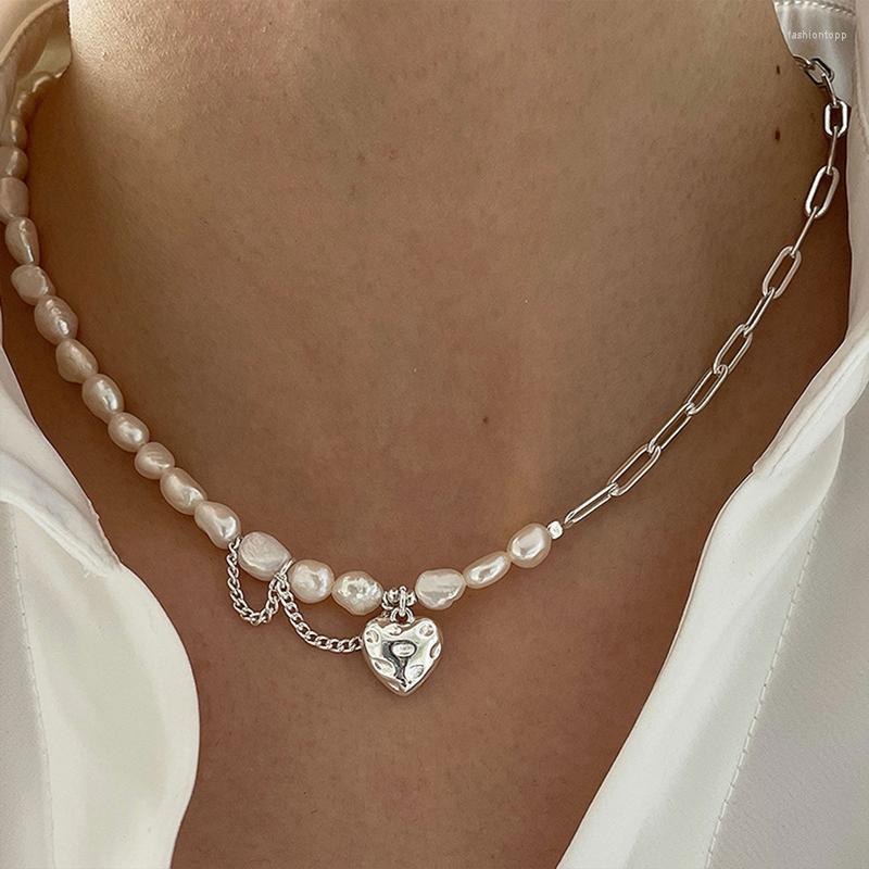 Pendant Necklaces Luxury Fashion Love Spliced Imitation Pearl Necklace Clavicle For Women Girl Jewelry Gifts
Pendant Necklaces Luxury Fashion Love Spliced Imitation Pearl Necklace Clavicle For Women Girl Jewelry Gifts