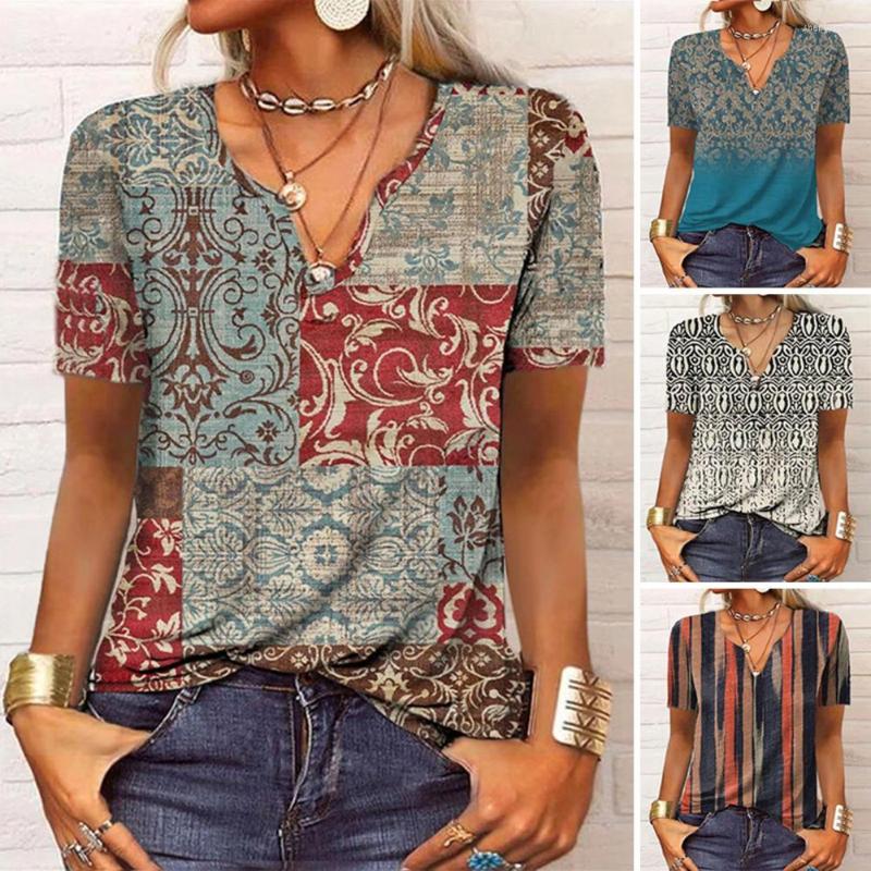 Women' Blouses Elegant Women Summer Top Loose T-shirt Comfortable Daily Wear Gradient Color Lady, Blue
Women' Blouses Elegant Women Summer Top Loose T-shirt Comfortable Daily Wear Gradient Color Lady, Blue