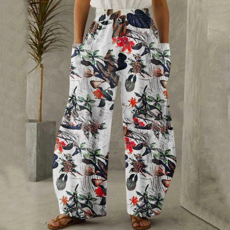 Women' Pants & Capris Aesthetic Floral Vintage Print Women With Pocket Casual High Waist Cotton Linen Soft Loose Long Wide Leg, Black
Women' Pants & Capris Aesthetic Floral Vintage Print Women With Pocket Casual High Waist Cotton Linen Soft Loose Long Wide Leg, Black