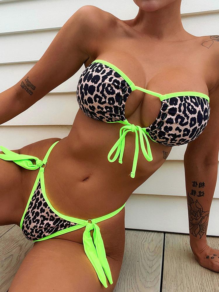 Women' Swimwear Bikini Women Swimsuit 2023 Leopard Tube Top 2 Piece Bikinis Set Sexy Thong Bathing Suit For Female Summer Beachwear
Women' Swimwear Bikini Women Swimsuit 2023 Leopard Tube Top 2 Piece Bikinis Set Sexy Thong Bathing Suit For Female Summer Beachwear