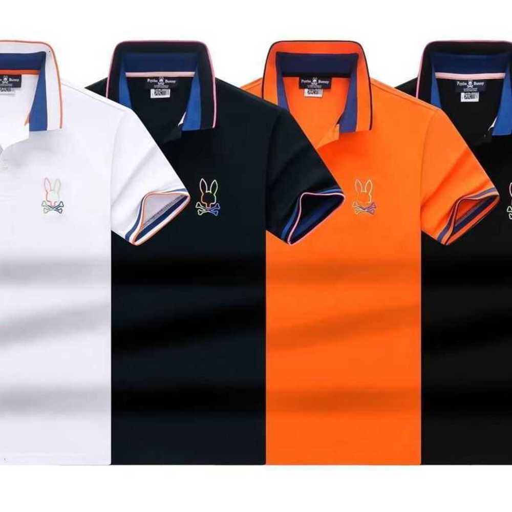 2023 Psycho Bunny Summer New Men's t Shirt Skull Rabbit Polo Short Sleeve Cartoon Embroidery Collar Solid Fashion Brand Simple A55v, Black
2023 Psycho Bunny Summer New Men's t Shirt Skull Rabbit Polo Short Sleeve Cartoon Embroidery Collar Solid Fashion Brand Simple A55v, Black