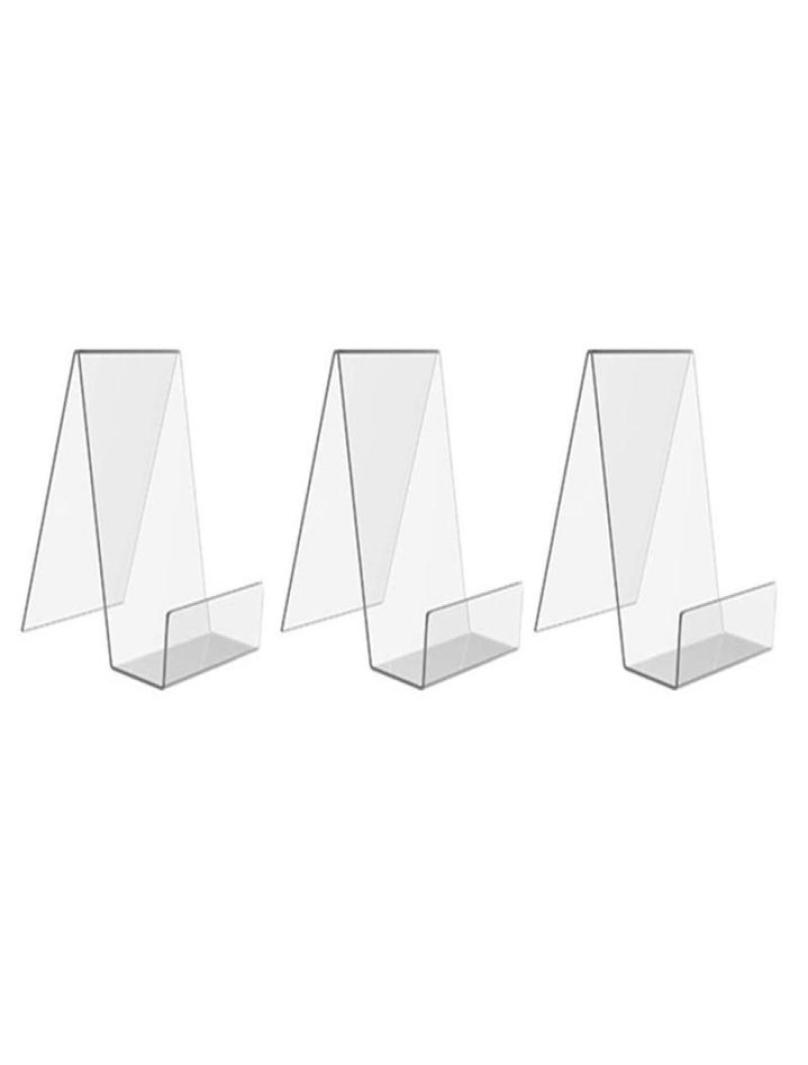 Jewelry Pouches Bags 3 Pcs Acrylic Book StandClear Display Stand Clear Holder For Displaying PicturesJewelryWatch Stand 145x12976134
Jewelry Pouches Bags 3 Pcs Acrylic Book StandClear Display Stand Clear Holder For Displaying PicturesJewelryWatch Stand 145x12976134
