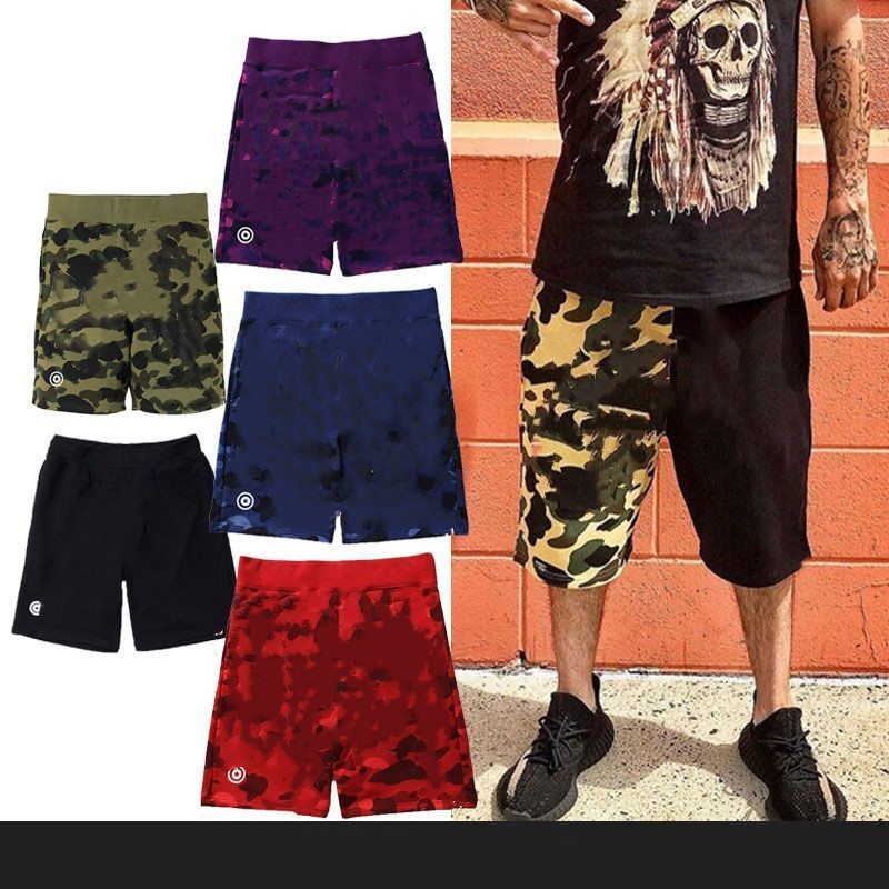 Shark Men's Designer Shorts Men Womens With Ape shorts Camouflage Elastic waist sweatpants Stylist Cartoon Printing Street Style Tide Knee Length shorts
Shark Men's Designer Shorts Men Womens With Ape shorts Camouflage Elastic waist sweatpants Stylist Cartoon Printing Street Style Tide Knee Length shorts