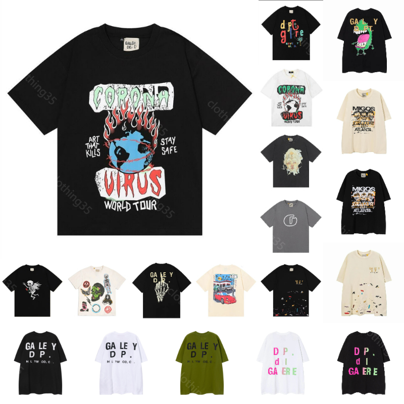 Summer Designer Mens T-shirts Galleryse depts shirt Vintage wash do old An gel ga llery Skeleton car graffiti print casual loose short sleeve T-shirt Galleryes depts, 35
Summer Designer Mens T-shirts Galleryse depts shirt Vintage wash do old An gel ga llery Skeleton car graffiti print casual loose short sleeve T-shirt Galleryes depts, 35