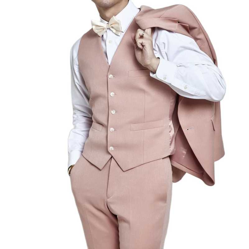 Men's Suits & Blazers Pink Men Slim 3 Piece/Jacket Regular Fit For Wedding Groom Formal Wear Blazer Pants Vest Outfit/Big And Tall Tailor-Ma
Men's Suits & Blazers Pink Men Slim 3 Piece/Jacket Regular Fit For Wedding Groom Formal Wear Blazer Pants Vest Outfit/Big And Tall Tailor-Ma