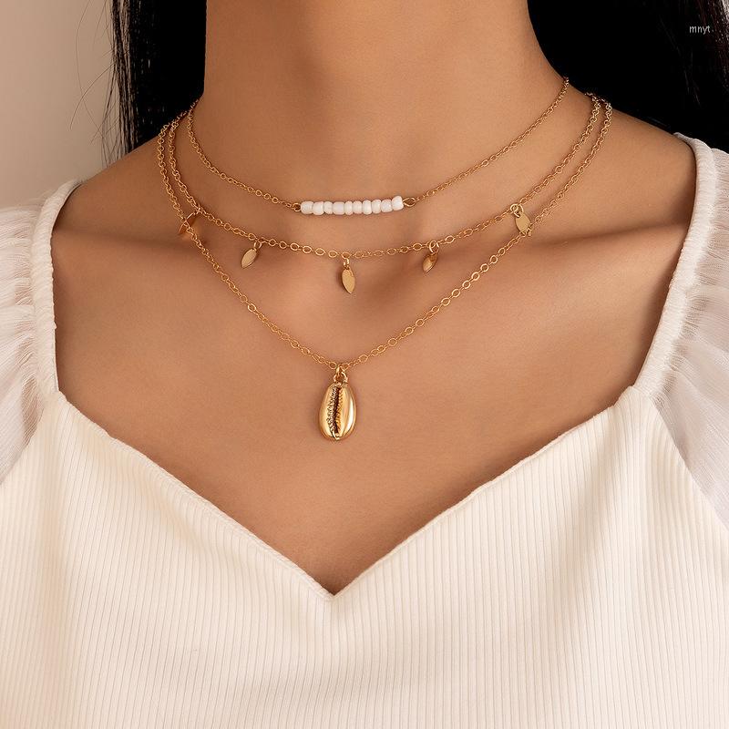 Pendant Necklaces Fashion Simple Beach Style Round Piece Beaded Shell Small Design Personality Geometric Feminine Quality Necklace
Pendant Necklaces Fashion Simple Beach Style Round Piece Beaded Shell Small Design Personality Geometric Feminine Quality Necklace