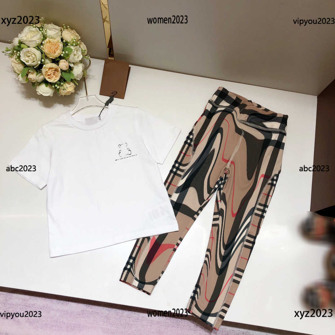 Tracksuits designer baby clothes KIds Sets Size -160 CM 2pcs Logo round neck T-shirt and khaki trousers on chest May10, #1
Tracksuits designer baby clothes KIds Sets Size -160 CM 2pcs Logo round neck T-shirt and khaki trousers on chest May10, #1