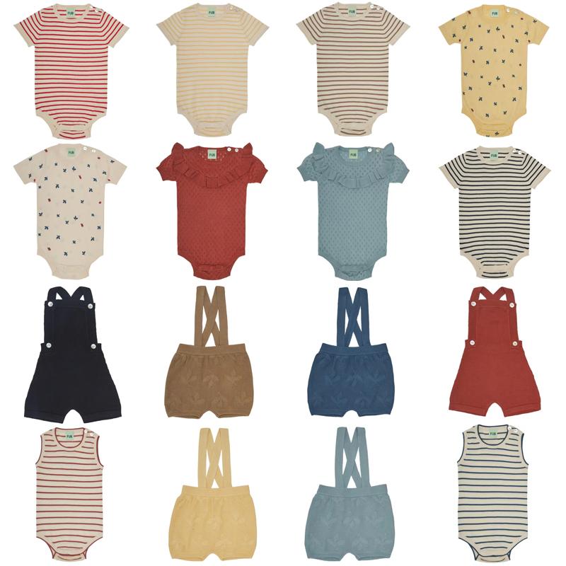 Rompers Baby Boys Bodysuits 2023 Spring Summer FUB Brand Infant Toddler Girls Cute Print Short Sleeve Breathable Knit Jumpsuits, Picture shown
Rompers Baby Boys Bodysuits 2023 Spring Summer FUB Brand Infant Toddler Girls Cute Print Short Sleeve Breathable Knit Jumpsuits, Picture shown