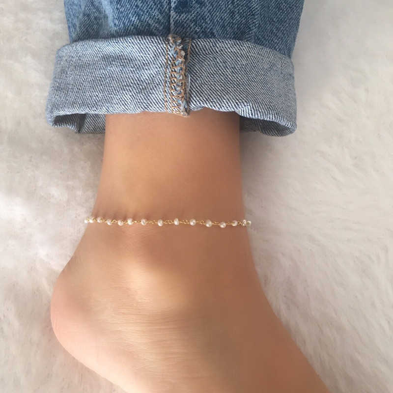 Anklets Imitation Pearl Anklet Women 2022 New Vintage Handmade Lobster Clasp Bead Chain Anklet For Women Jewelry Gift AA230512
Anklets Imitation Pearl Anklet Women 2022 New Vintage Handmade Lobster Clasp Bead Chain Anklet For Women Jewelry Gift AA230512